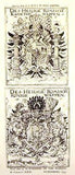 Ornamental Heraldry XVI C - 1867 - HALLER & ROMAN KINGDOM