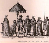 Planche - Cyclopedia of Costume - 1876 - "DOGS OF VENICE"