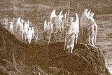 Dore's Paradise Lost - c1870 - ON THE FOUGHTEN FIELD