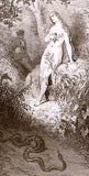 Dore's Paradise Lost - c1870 - SLUNK THE GUILTY SERPENT