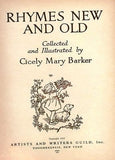 INTERESTING GIFT  by Barker -1935- "Rhymes New & Old" - Offset Litho