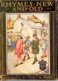 INTERESTING GIFT  by Barker -1935- "Rhymes New & Old" - Offset Litho