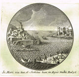 Gualtieri's Seashells - TEATARUM CONCHYLIORUM - FRONTISPIECE 2 - Engraving - 1742