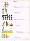 Kate Greenaway's 'Under the Window' - "COVER & CONTENTS"  - Chromolithograph - 1878