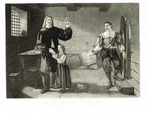 JOHN BUNYAN IN BEDFORD JAIL, 1667