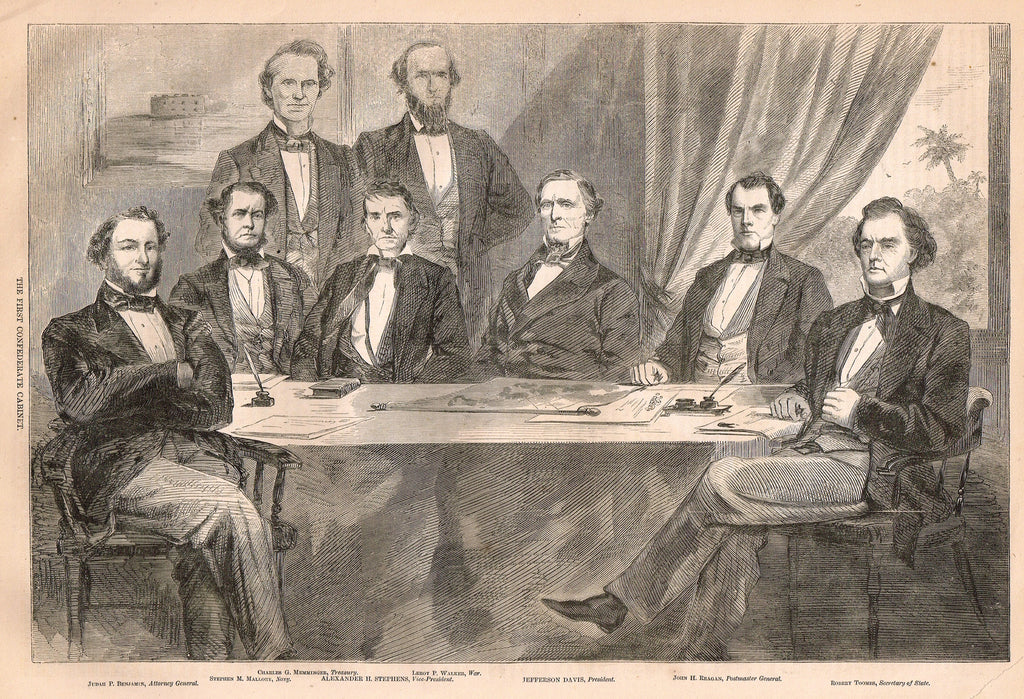 THE FIRST CONFEDERATE CABINET