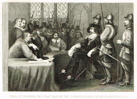 TRIAL OF CHARLES 1st IN WESTMINSTER HALL