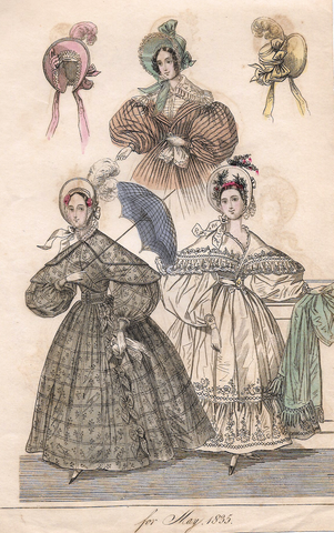 FASHIONS FOR MAY, 1835