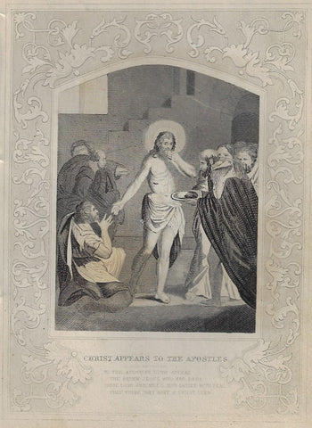 CHRIST APPEARS TO APOSTLES
