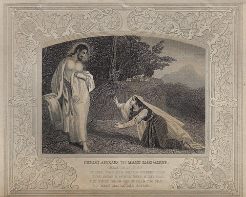 CHRIST APPEARS TO MARY MAGDALENE