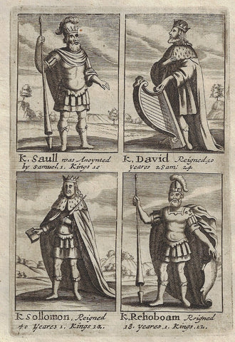 KINGS SAULL, DAVID, SOLLOMON & REHOBOAM